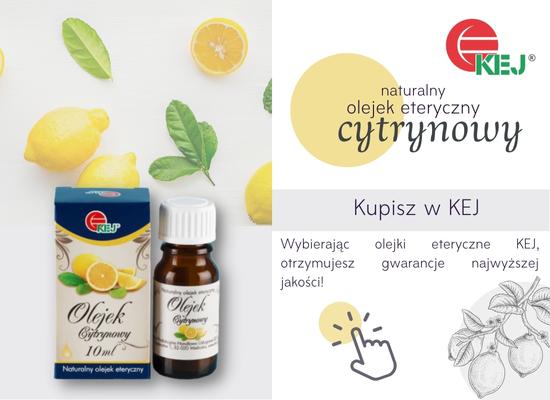 Naturalny olejek cytrynowy KEJ