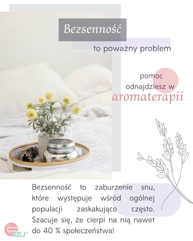 Bezsenność to poważny problem. Na pomoc przychodzi aromaterapia