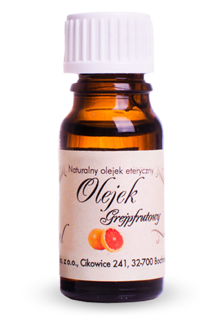 Naturalny olejek eteryczny grejpfrutowy 10 ml