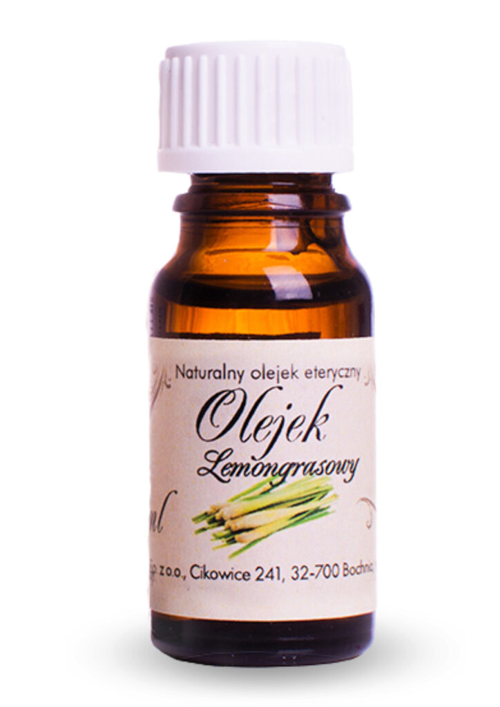 Naturalny olejek eteryczny lemongrasowy 10 ml