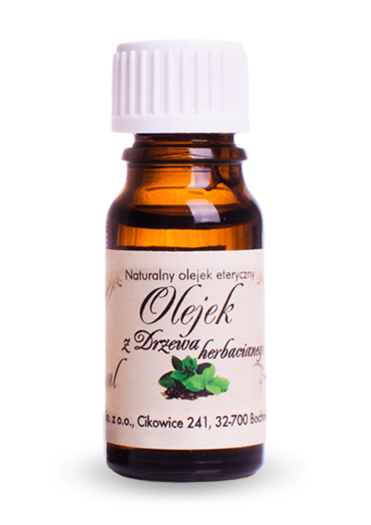 Naturalny olejek eteryczny z drzewa herbacianego