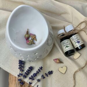 kominek i olejki dla mamy