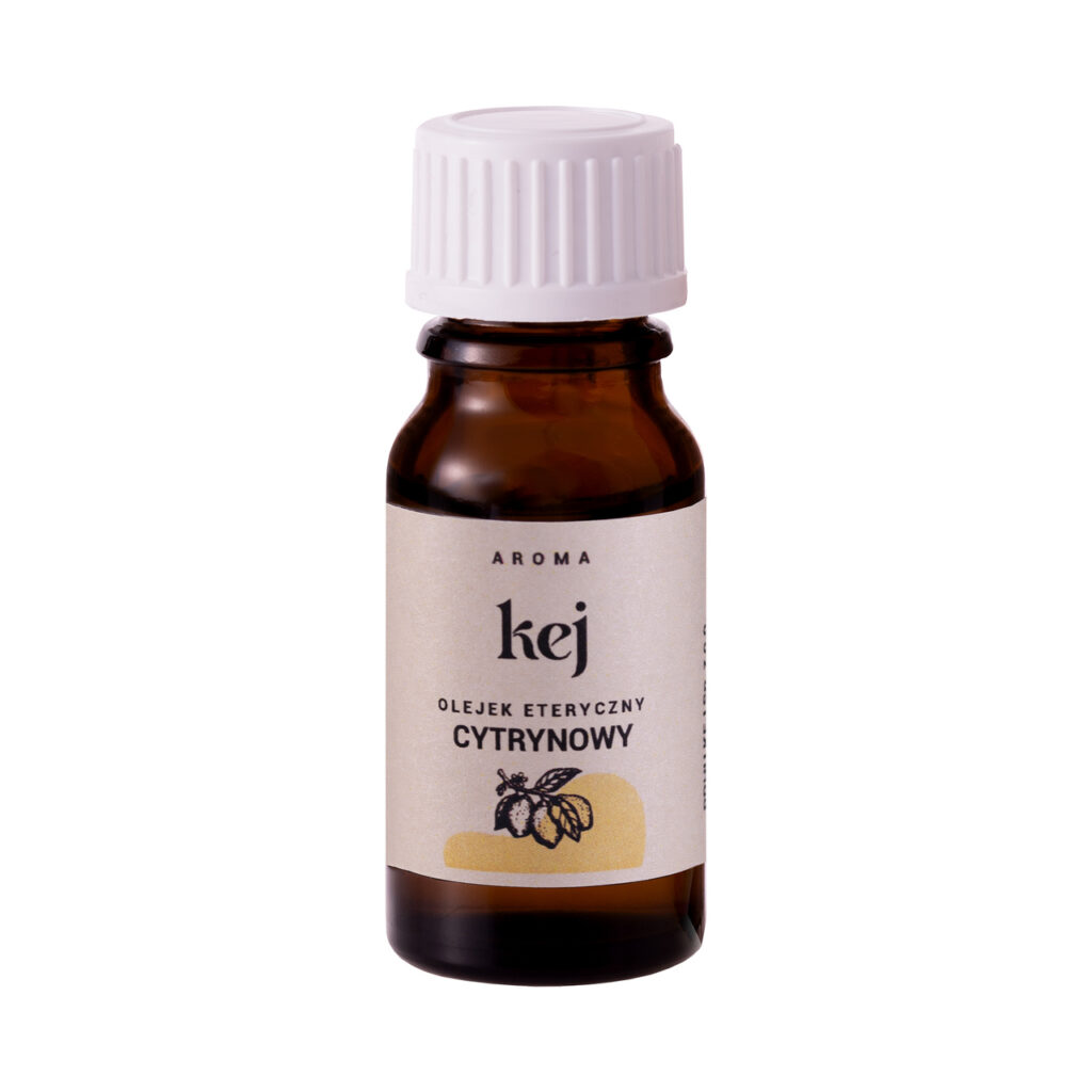 Naturalny olejek eteryczny cytrynowy 10 ml KEJ